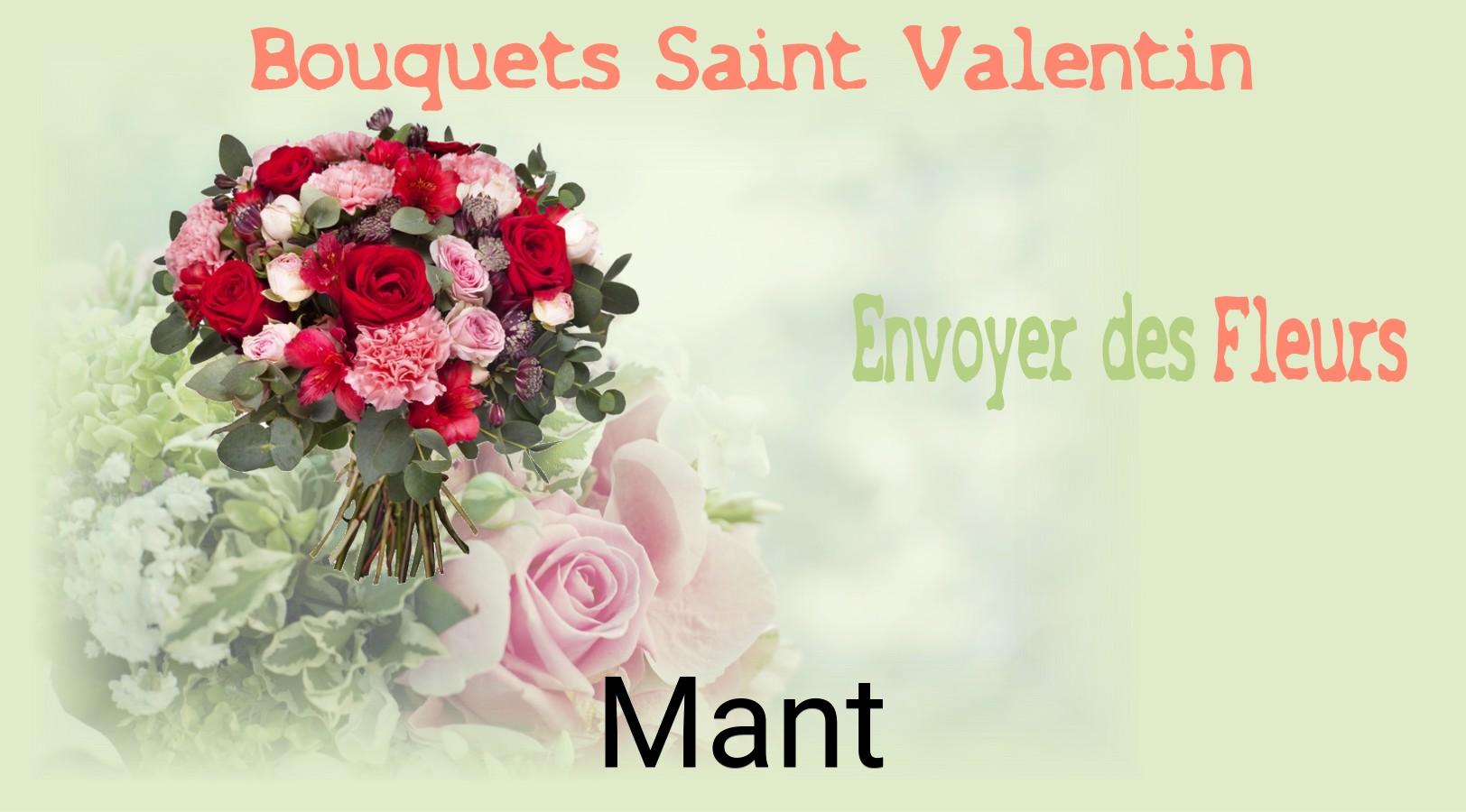Roses de Saint-Valentin livrées à Mant